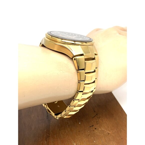 Seiko Mens Watch SSC700 Coutura Solar Perpetual Chronograph Black Dial Gold 44mm - Picture 13 of 15